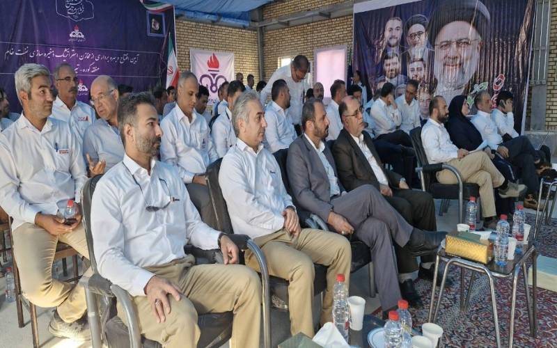 افتتاح مخازن راهبردی ذخیره‌سازی نفت خام گوره و پتروشیمی هنگام