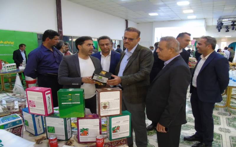 حضور تولیدکنندگان برتر کود شیمیایی کشور در برازجان
