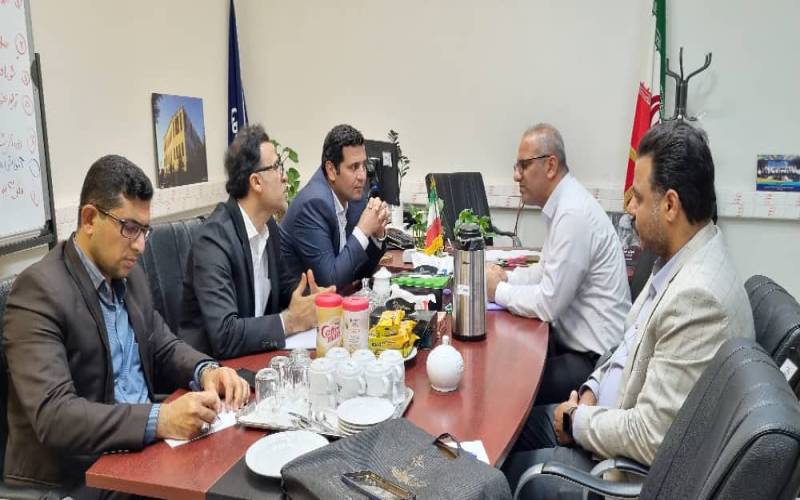 دیدار رئیس دانشگاه ملی مهارت واحد استانی بوشهر با مدیر آموزش سازمان منطقه ویژه پارس