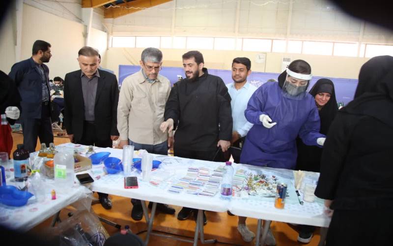 بهره مندی ۲۰۰۰ مددجوی کمیته امداد از خدمات گروه جهادی درمانی الکفیل