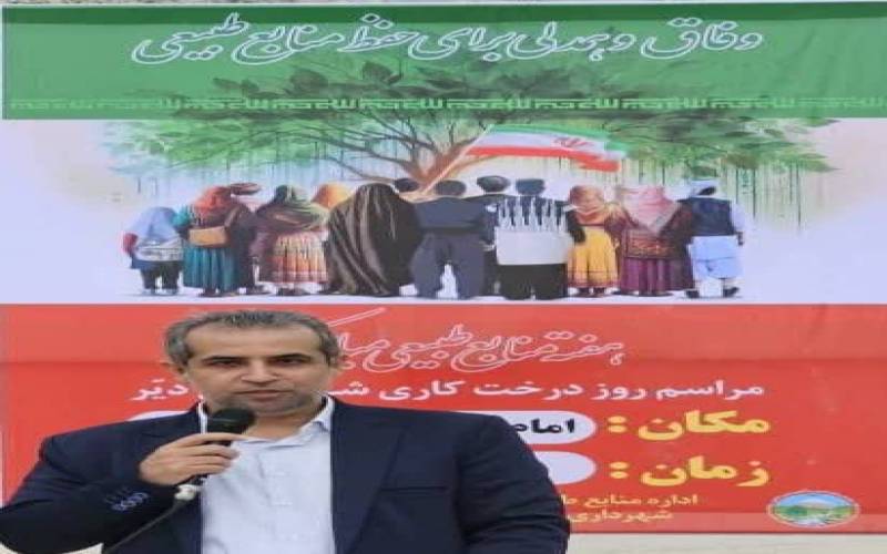 مهندس علیرضا منصوری معاون حفاظت و امور اراضی اداره کل منابع طبیعی و آبخیزداری استان بوشهرشد