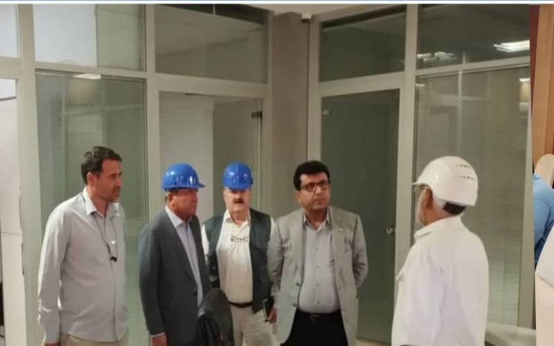 بررسی میدانی مسائل و مشکلات شرکت سیمان مند دشتی با حضور مدیرکل تعاون، کار و رفاه اجتماعی استان بوشهر