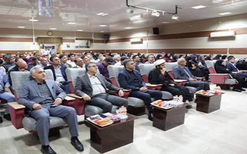 آیین تکریم و معارفه معاونین توسعه مدیریت و منابع و تحقیقات و فناوری دانشگاه علوم پزشکی بوشهر برگزار شد